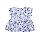 Blue Birds and Flowers Blouse